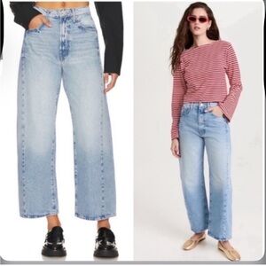 MOTHER Halfpipe High Rise Ankle Jean